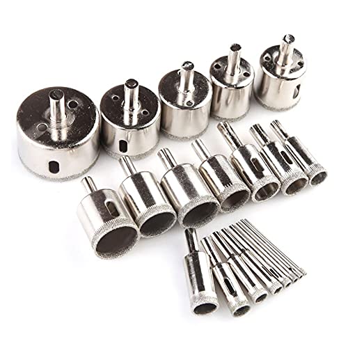 Kit de brocas de diamante 3mm-50mm para madera y cerámica miniatura 1
