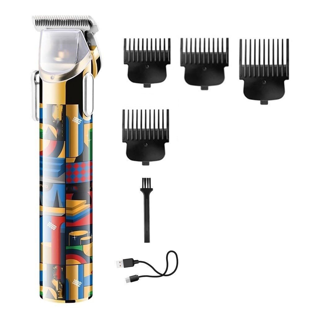Cortapelos para hombres, cortapelos profesional recargable para hombres, afeitadora de barba, recortadora de cabello, máquina de corte de pelo, barbero