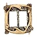 BLACK FOREST DECOR Antler Double Rocker Plate