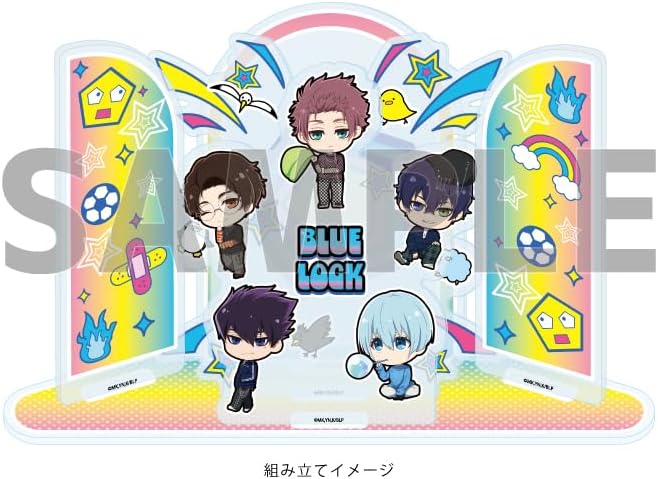 TV Anime Blue Rock 11 Collection Design B Decora Version, Mini Characteristically, Acrylic Diorama