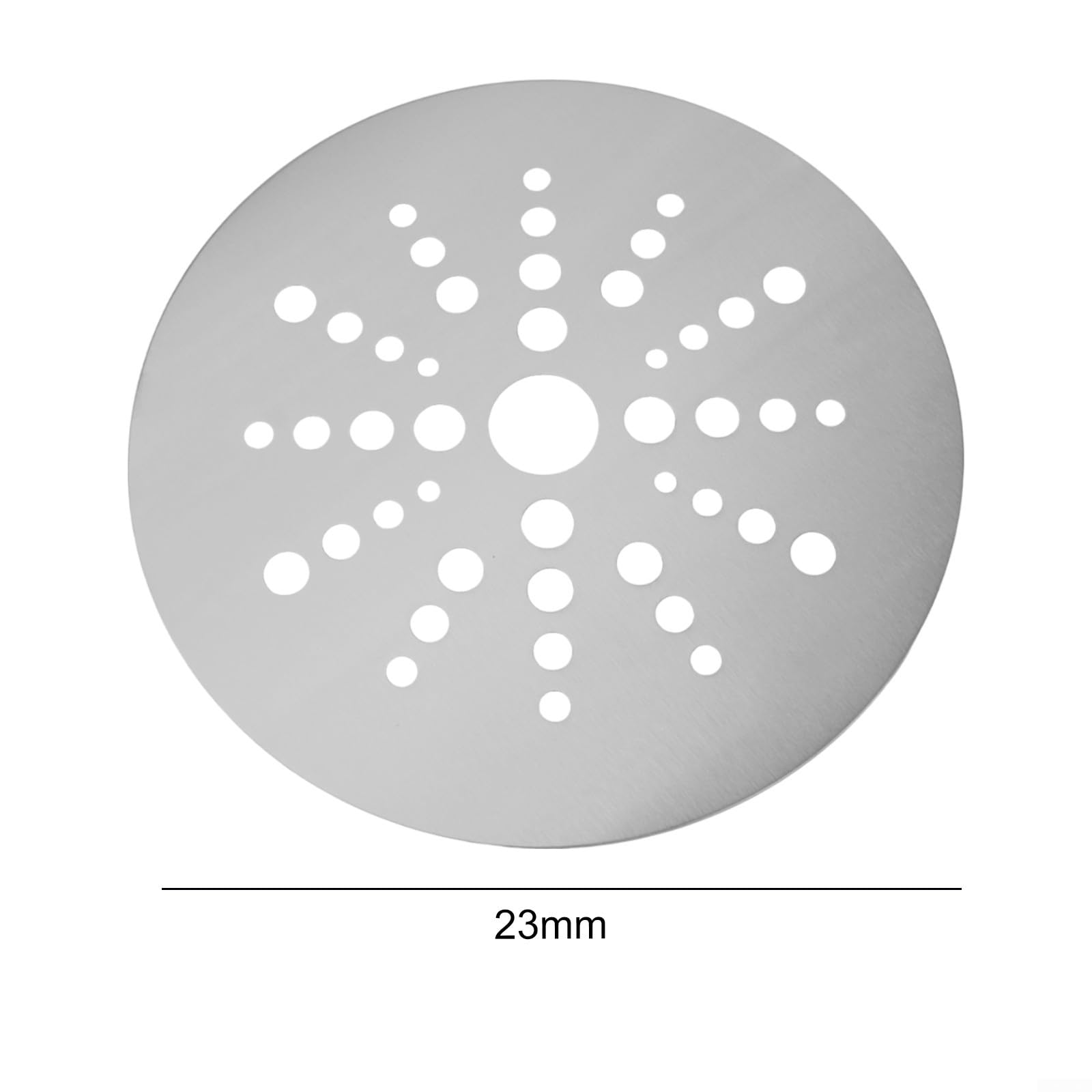 Placa adaptadora de difusor de calor de acero inoxidable para uso en cocinas de inducción con ollas de vidrio y otros utensilios de cocina no magnéticos para transferencia de calor uniforme (23 cm) — view 6