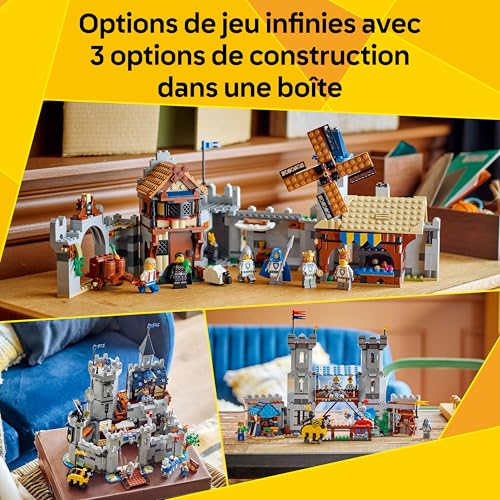 LEGO® Creator 3 en 1 31168 Le château médiéval des chevaliers - vue 6