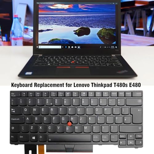 Clavier d'ordinateur portable version britannique avec rétroéclairage
