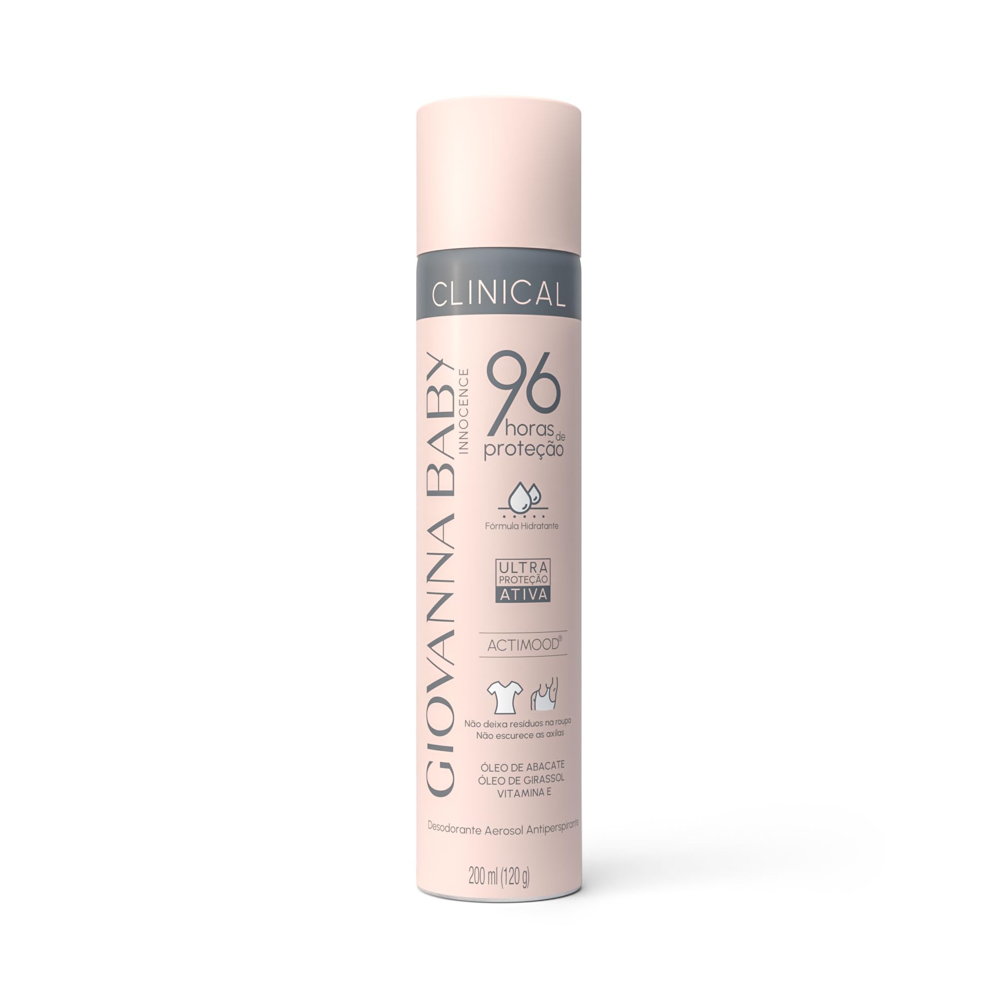 Desodorante Aerossol Giovanna Baby Innocence 96 Horas 200ml