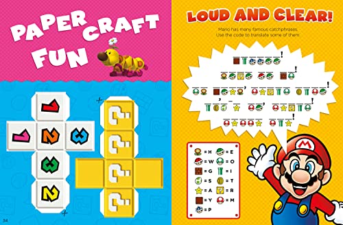 Official Super Mario: Mario Time!: An official Mario activity book – perfect for kids and fans of th
