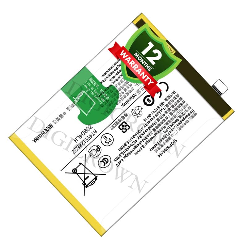 Image of Original B-P6 Battery Compatible for Vivo S9e (V2048A) - (4100mAh) - 1 Year Warranty DF7