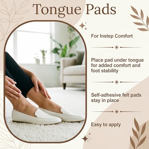 10 pares de almohadillas para lengüeta de calzado para mujer miniatura 6