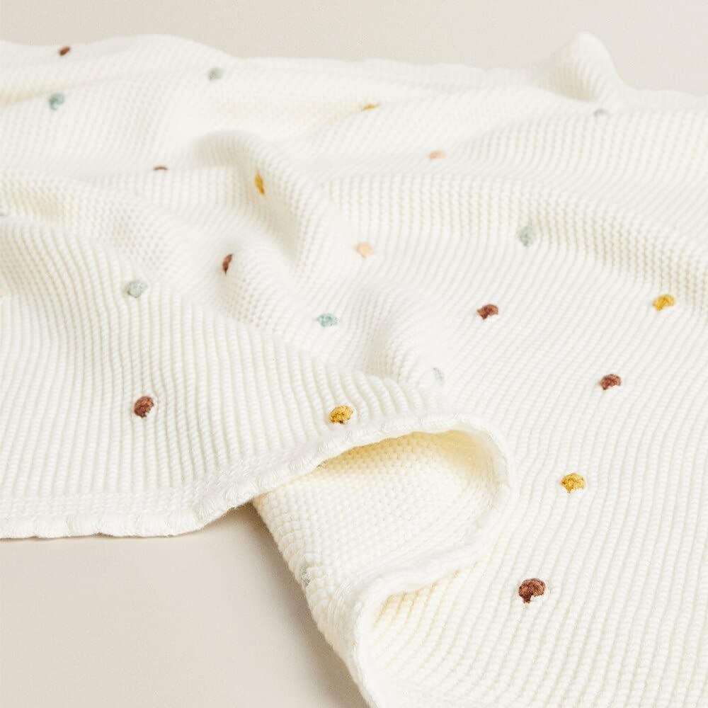 NIPO 100 * 70 cm Babydecke Gestrickte Sofadecke Bommel Weiche Tapisserie Neugeborenes Baby Swaddle Wrap Krippe Kinderwagen Decke