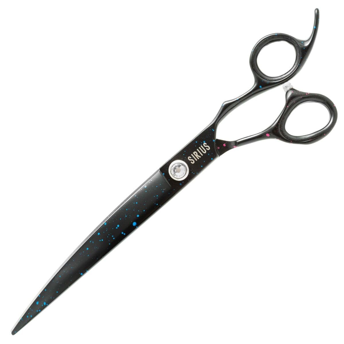 GROOM PROFESSIONAL Sirius Curved Dog Grooming Scissors - Professional Grooming Shears for Dogs - Ergonomic Design for Comfortable Handling - 440C Japanese Steel - Sharp Blades, 7 Inch
