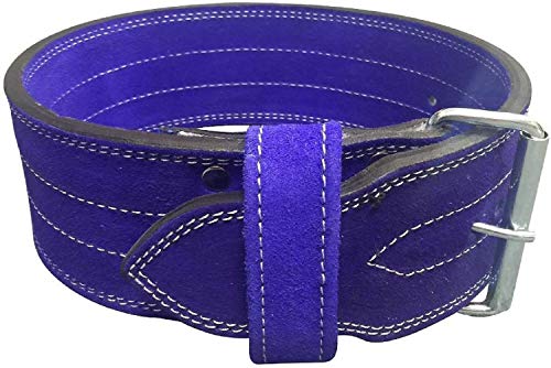 FlexzFitness Single Prong Power Lifting Belt - Weightlifting Back Support Belt for Men and Women