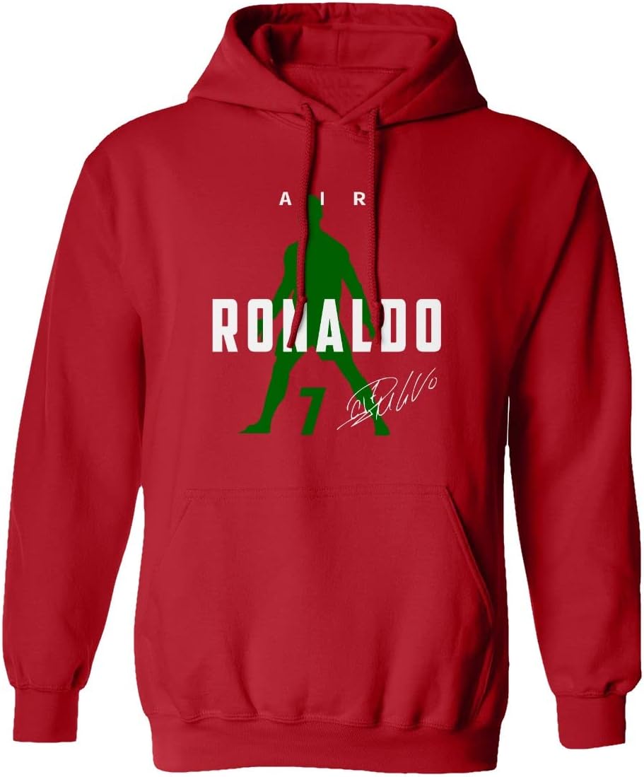 Portugal Football Air Ronaldo 2022 World Soccer Fan Unisex Hooded Sweatshirt