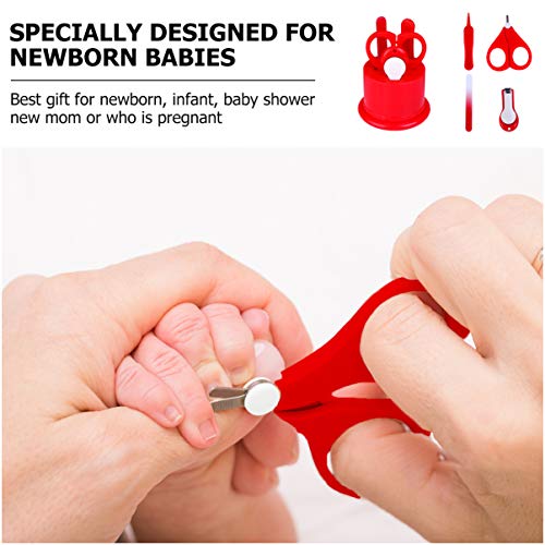 Toyvian Kit de Unhas de BebÃª Cortador de Unhas Lixa de Urso Em Forma de Urso Presentes de ChÃ¡ de B