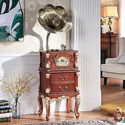 AMZOPDGS Tourne-Disque, Tourne-Disque Hi-FI&Home, Platine Vinyle en Bois, phonographe Bluetooth avec Haut-parleurs… - Les Beatles, Paul McCartney, John Lennon, RIngo Starr, George Harrison AMZOPDGS Tourne-Disque, Tourne-Disque Hi-FI&Home, Platine Vinyle en Bois, phonographe Bluetooth avec Haut-parleurs… – Image 3