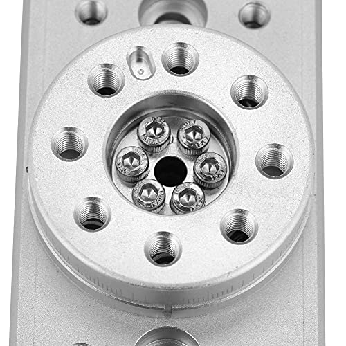 180 Degree Rotary Pneumatic Air Cylinder, M5 Air Cylinder, 0.1-1.0Mpa, 15 Mm Diameter, Angle Adjustment Range 0-180 ¡Ã, Anticorrosive, Built-In Magnetic Ring #TOP6