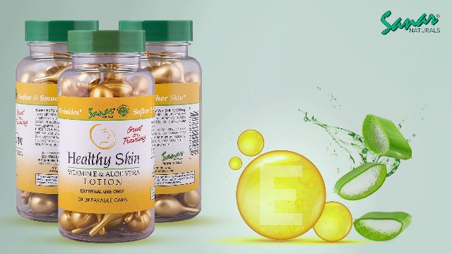 Amazon.com : Sanar Naturals Healthy Skin Vitamin E & Aloe Vera Moisturizer  | Face Serum and Body Lotion for Dry Skin | Travel Size Skin Care for Women  and Men, 60 Capsules :
