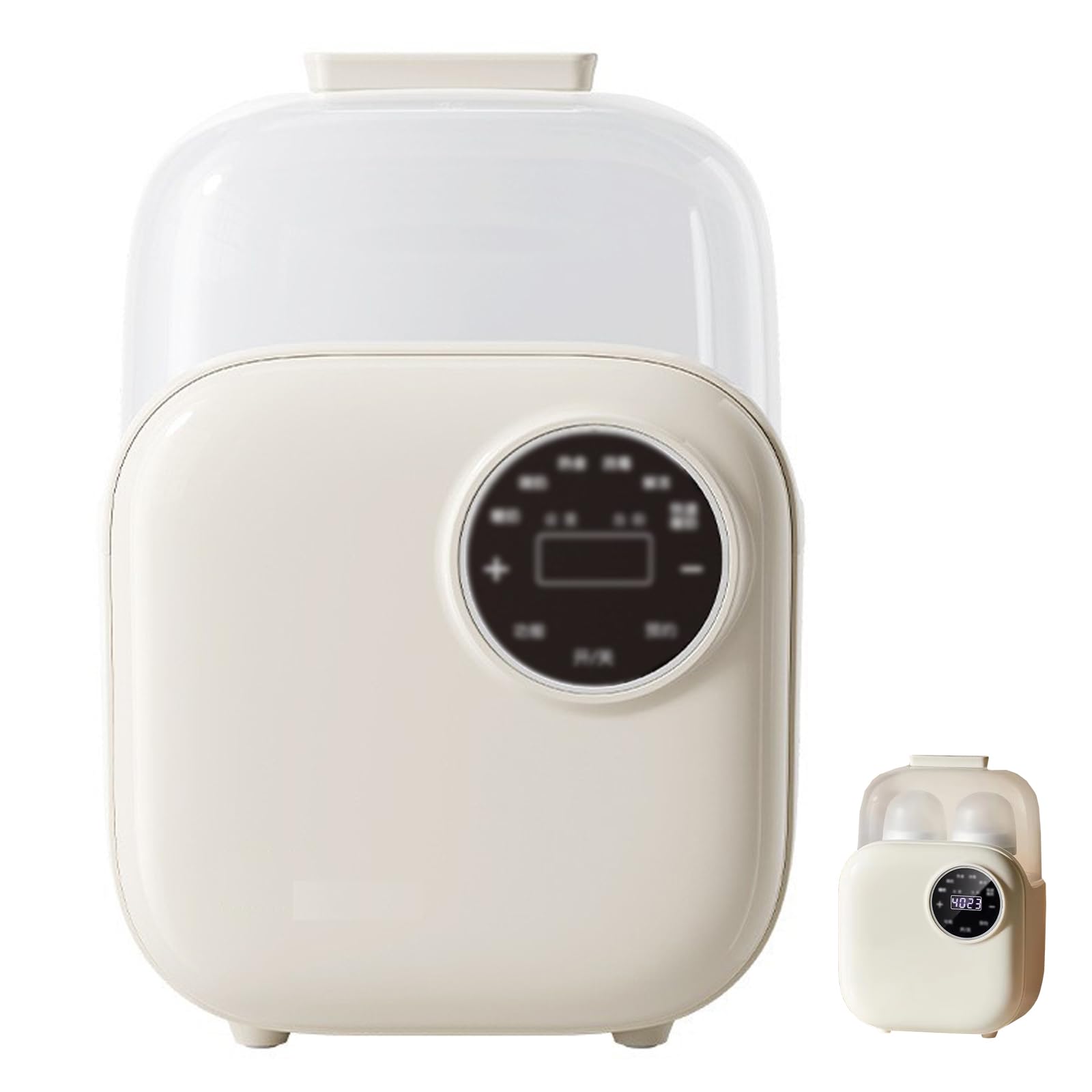 Chauffe-biberon, chauffe-biberon pour lait maternel, mode constant 24H, biberon électrique à vapeur, écran LCD, contrôle précis de la température, chauffer les aliments, décongeler, chauffe-biberon