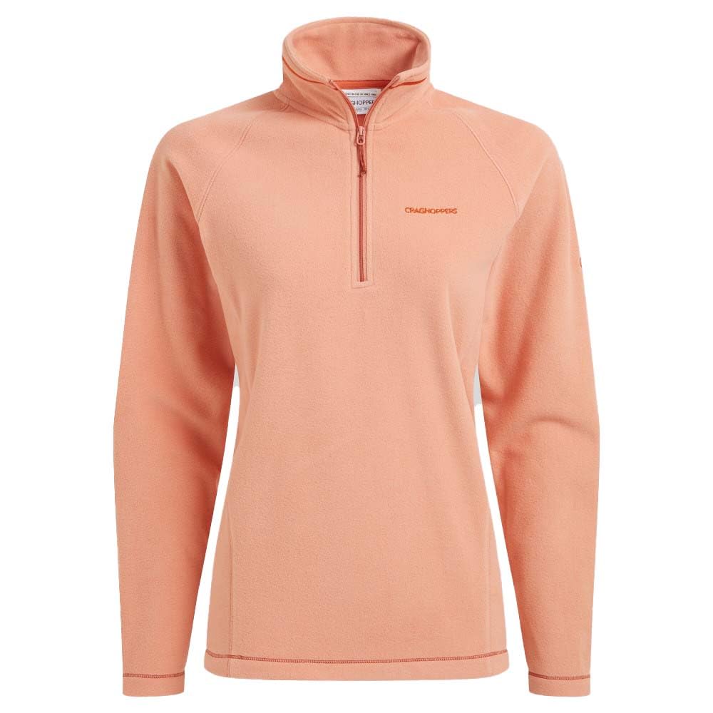 Craghoppers Womens Miska Vi Half Zip Fleece, Grey, 12 EU