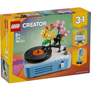 Amazon.co.jp - レゴ® クリエイター 花とレコードプレーヤー 31172