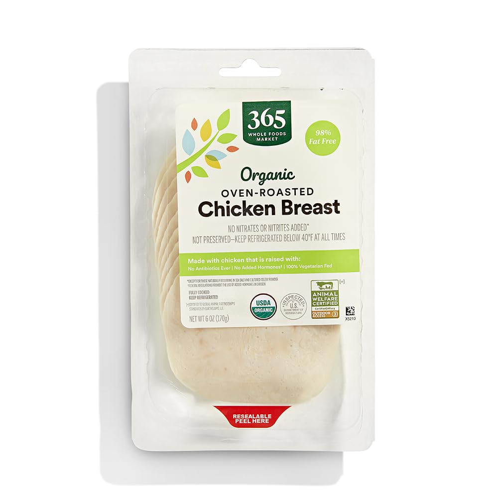 Amazon.com: 365 by Whole Foods Market Organic Oven Roasted Sliced