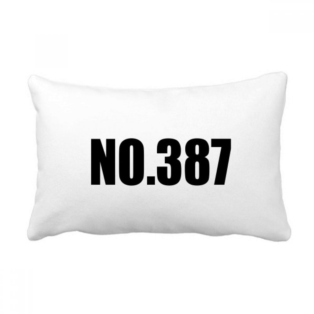 Coussin Oreiller Lombaire No.387 Canapé Décor Maison Taie et Insert Rectangulaire