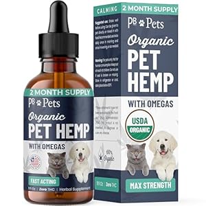 Organic Hemp Oil for Dogs and Cats ...
