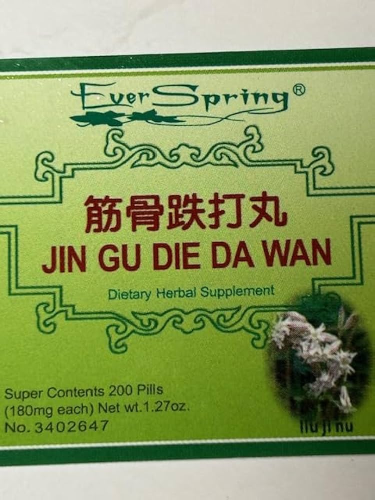 Amazon.com: Ever Spring Jin Gu Die Da Wan – 200 ct. : Health