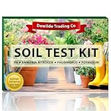 Soil Test Kit -140 Test- 2025 Updated- Testing PH Ammonia Nitrogen Phosphorus and Potassium - Tester for Your Vegetable Garden Lawn and Soil