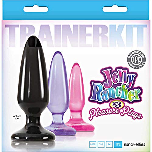 Kit Jelly Rancher Trainer Multicolor et ensemble Dusky Pleasure de taille unique pour couples - 2