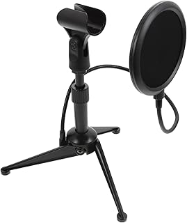 CORHAD 1 Conjunto De Suporte De Microfone Suporte De Mesa Suporte De Microfone Isolamento Suporte De Tripé Suporte De Metal Suporte De Boom Suporte De Mesa Suporte De Microfone