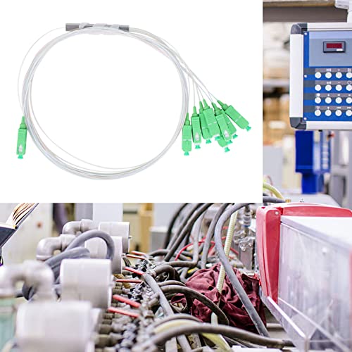Divisores ópticos PLC 1x8 tipo tubería con baja pérdida de inserción 7