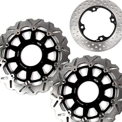 CBR954RR 2002 2003 disques de frein arrière et avant Arashi noir de remplacement moto
