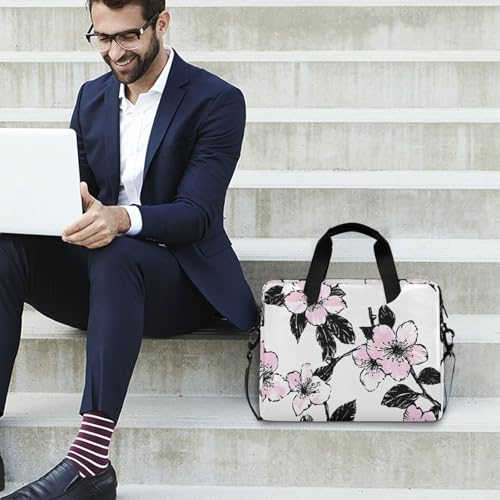 Maletín para Laptop ALAZA con Estampado Floral para 13-15.6 pulgadas miniatura 3