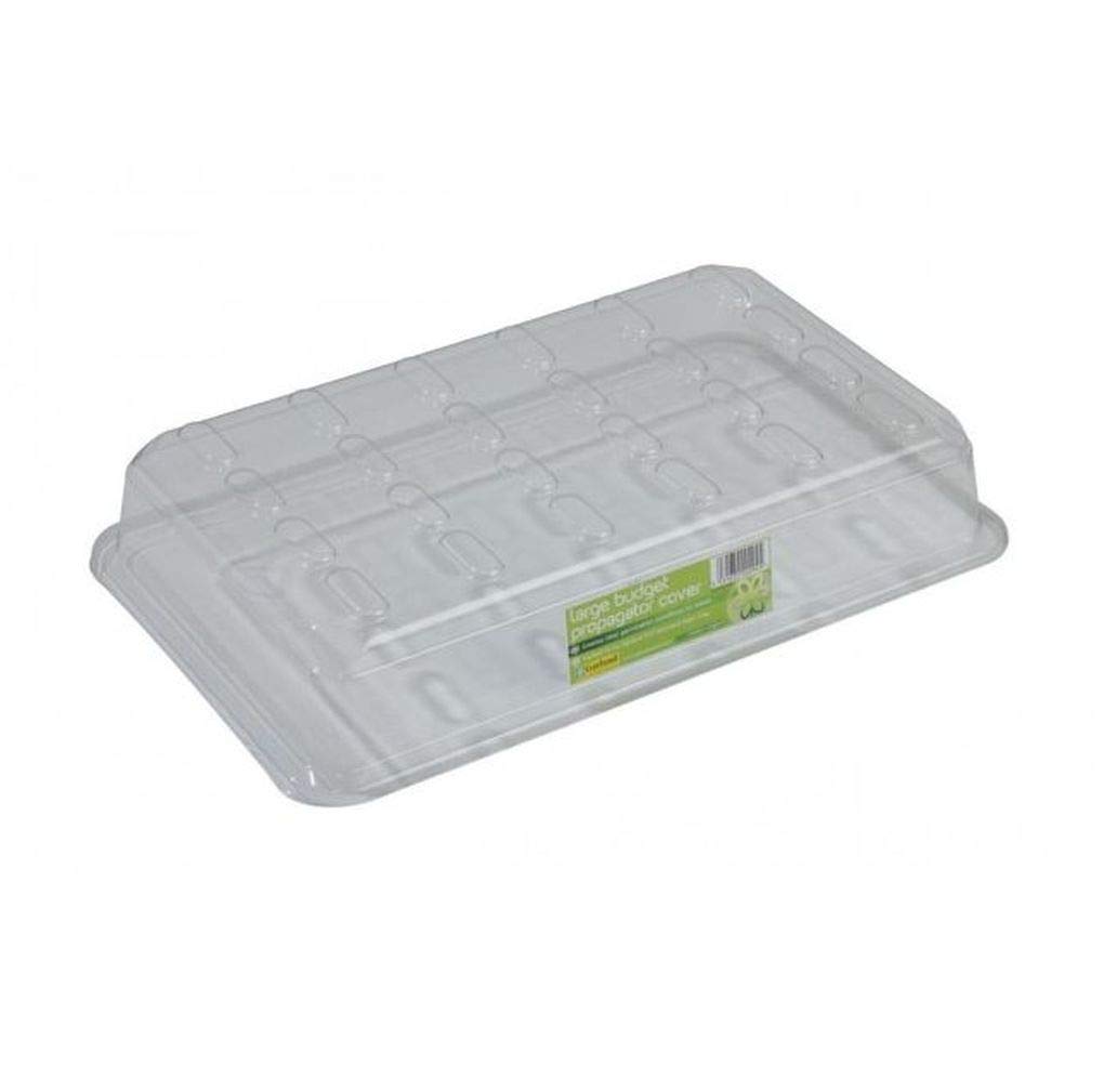 Gardening Naturally Seed Tray Propagator Lid Durable Plant Growth Clear Pack Of 3