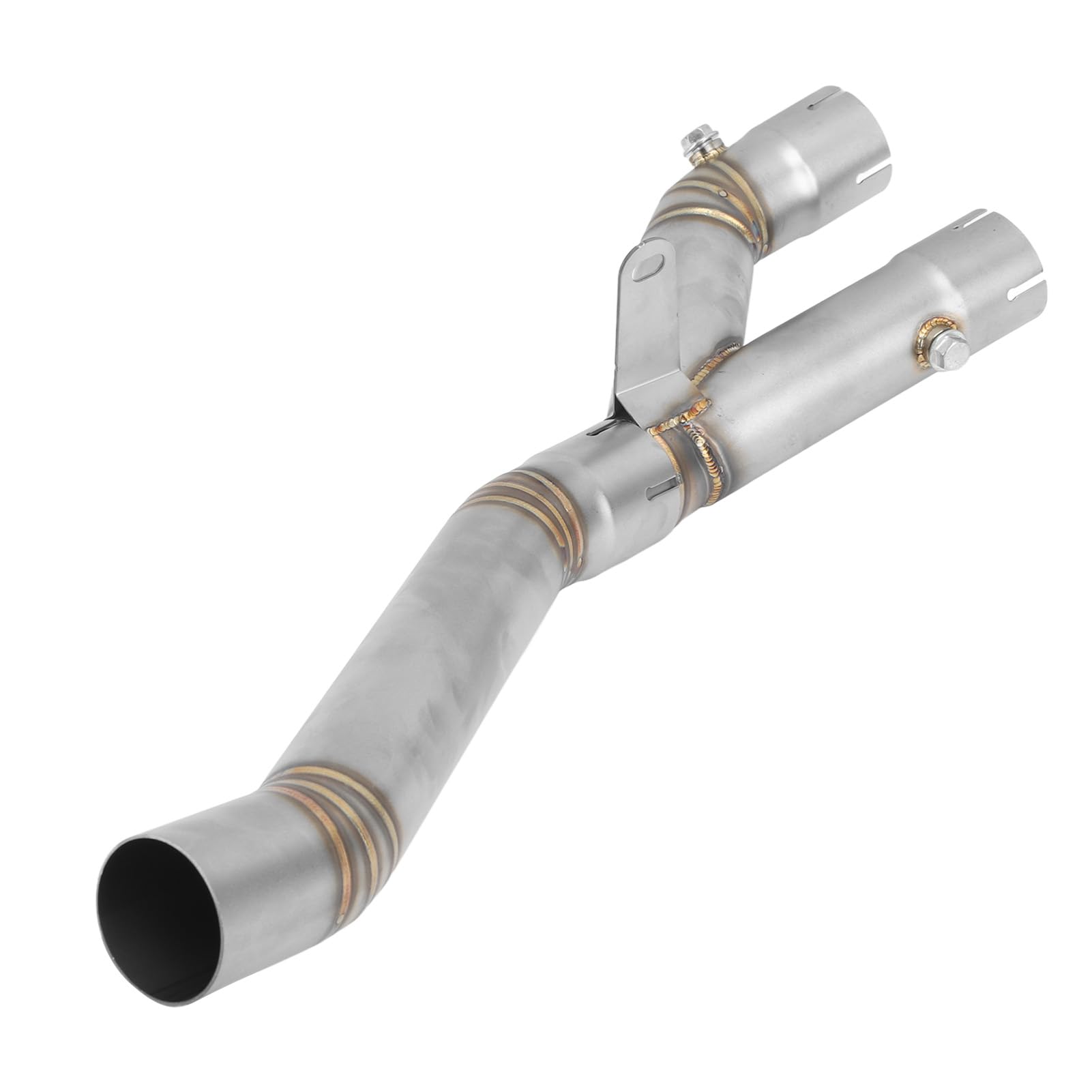 Catalyseur en Acier Inoxydable Tuyau de Liaison Moyenne pour MT10, SP, FZ10 20222023, avec Débit D'échappement amélioré pour Son Plus Profond, une Fabrication Professionnelle