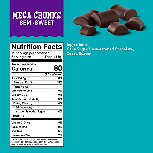 Enjoy Life Semi-Sweet Mega Chunks, Baking Chocolate Chips Bundle, Vegan, Dairy Free, Gluten Free thumb #6