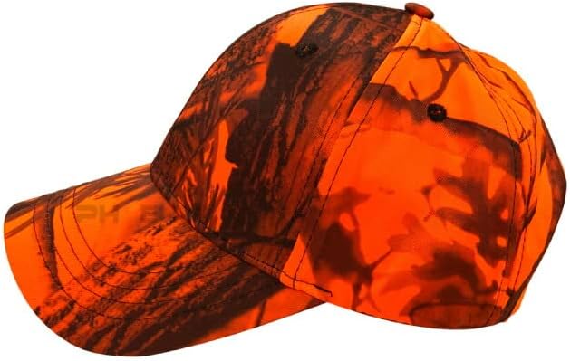 Amazon.co.jp: PHOENIX キャップ 帽子 オレンジ 迷彩キャップ オレンジ