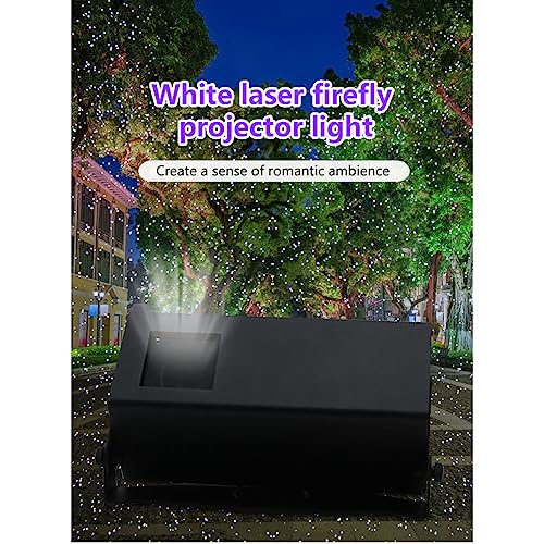 Firefly Garden Lights Star Projector Laser, IP65 Wodoodporny Landscape Spotlight, Dekoracje Światła sceniczne z pilotem, na wakacje, przyjęcie, ślub, dom ogrodowy