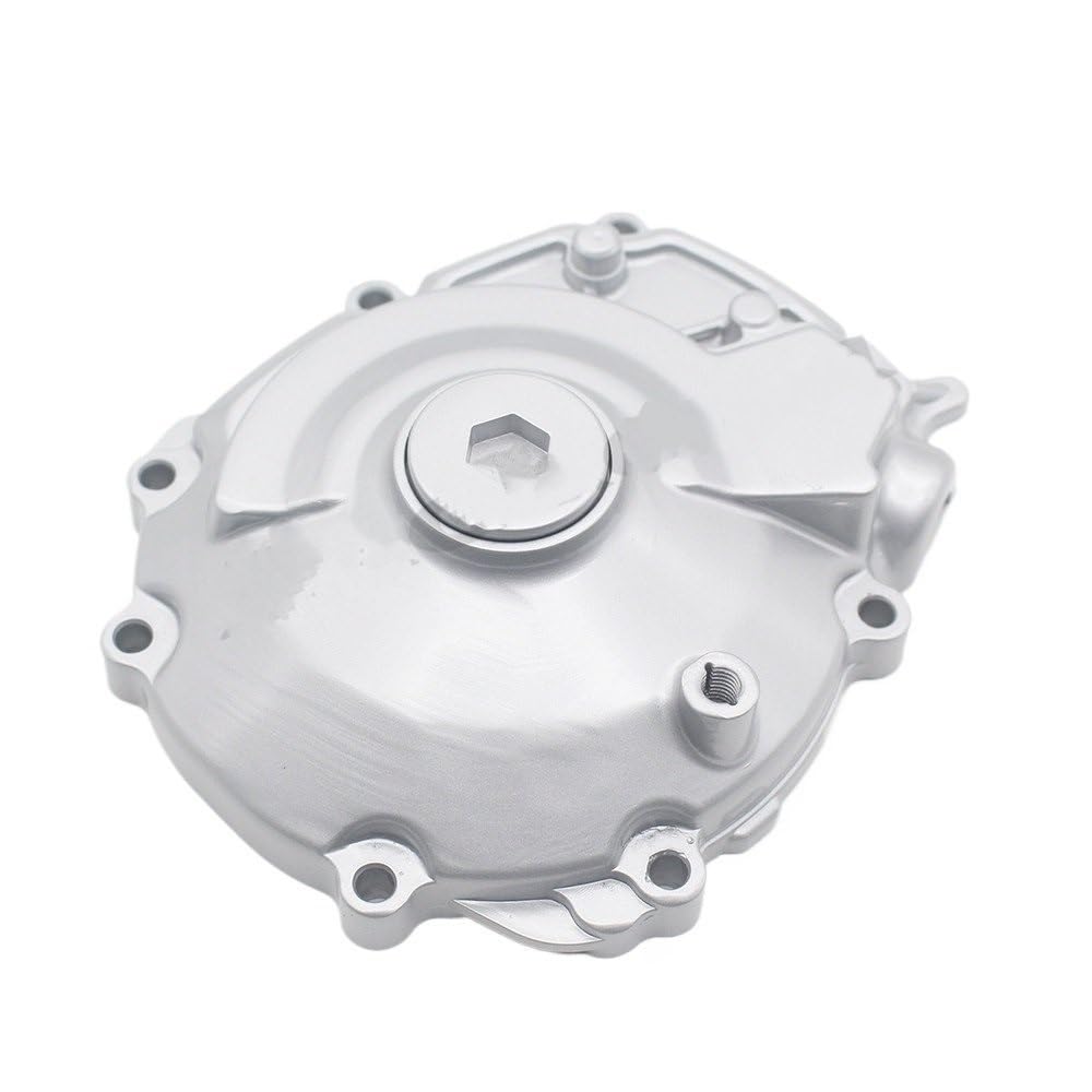 Per la copertura dello statore del motore Per Moto Argento Sinistra per Motore Statore Carter Manovella Copertura Della Cassa Per YAMAHA YZF-R1 YZF R1 2015-2017 2016