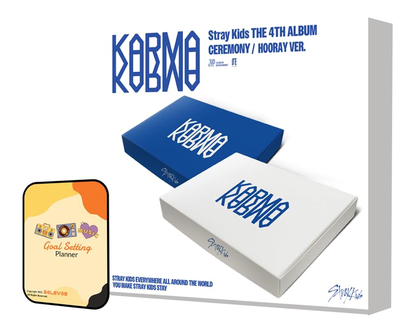 Stray Kids KARMA Album [CEREMONY VER. (Standard ver)]+Pre Order Benefits+BolsVos...