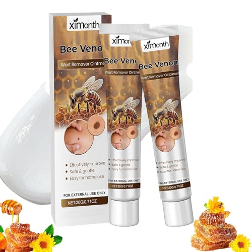 MORKORIA Fast-Acting Bee Venom Wart Cream,Salicylic Acid Wart Remover,Painless and Non-Irritating,Bee Venom Wart Treatment Spray,for All Body Removing and Repair(2pcs)