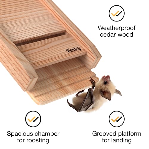 Kenley HCP-BAT04-US-FBA-101 Bat House - Handcrafted Bat Box thumb #1