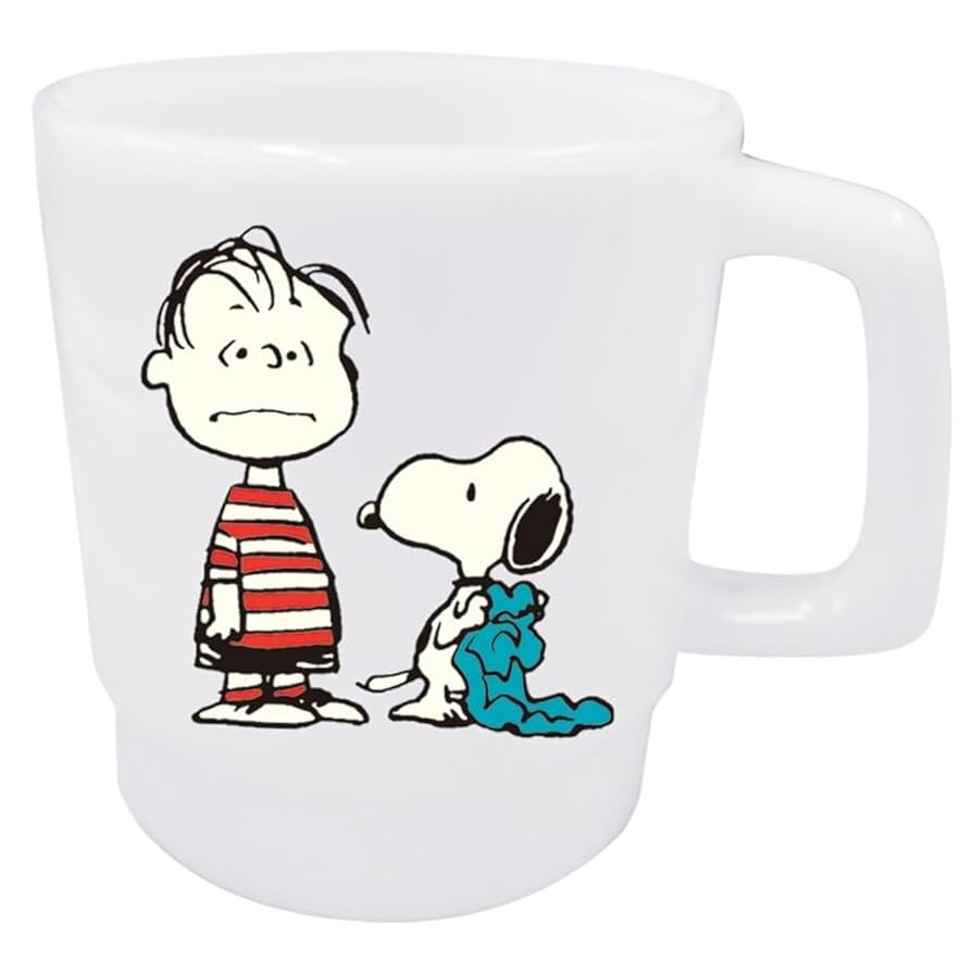 スヌーピのコップ Amazon.com: Snoopy SN&LI WH Plastic Mug (S) White PZ-403
