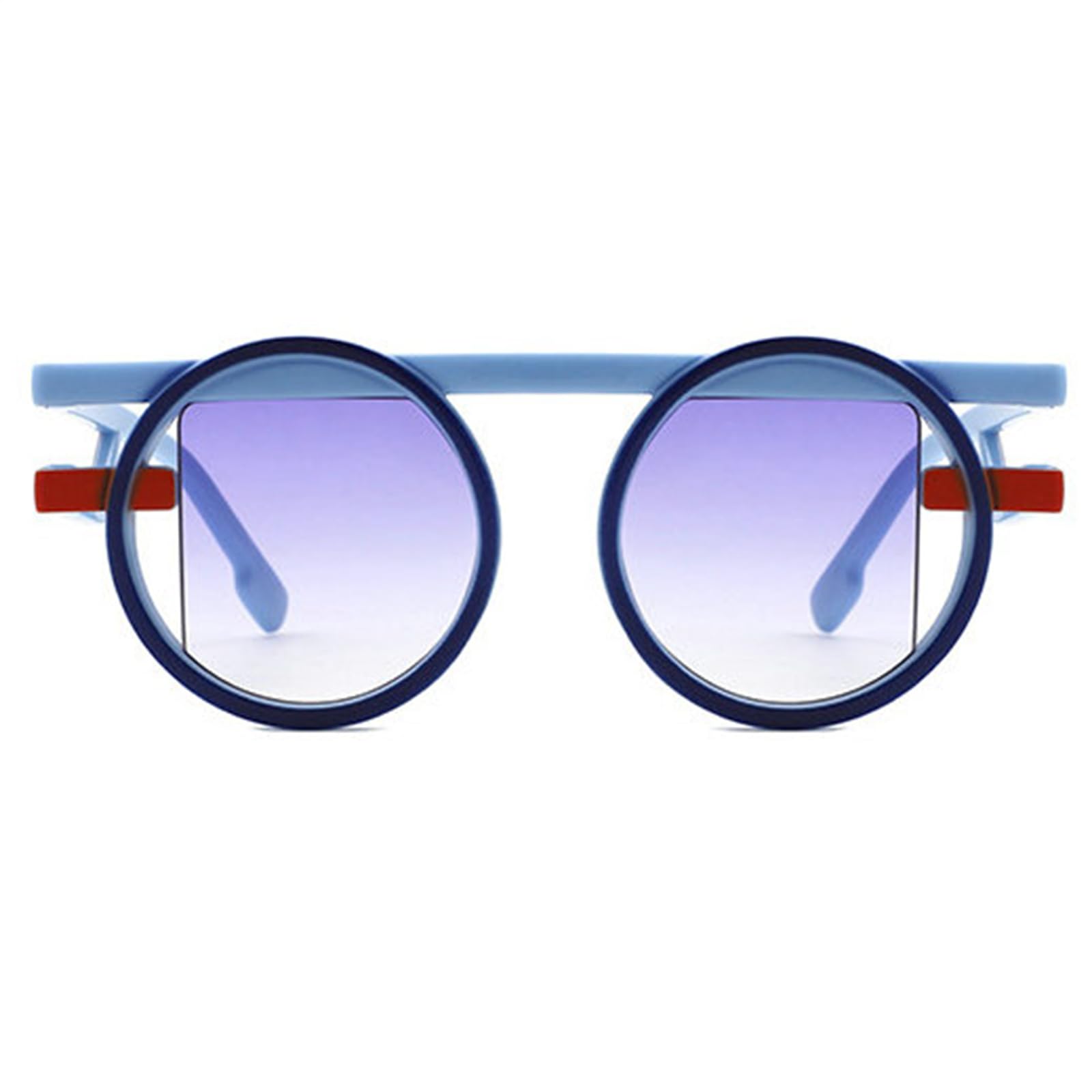 COTIA 2025 Novelty Round Sunglasses for Women Men Fashion Personality Decoration Punk Style Sun Glasses Eyewear