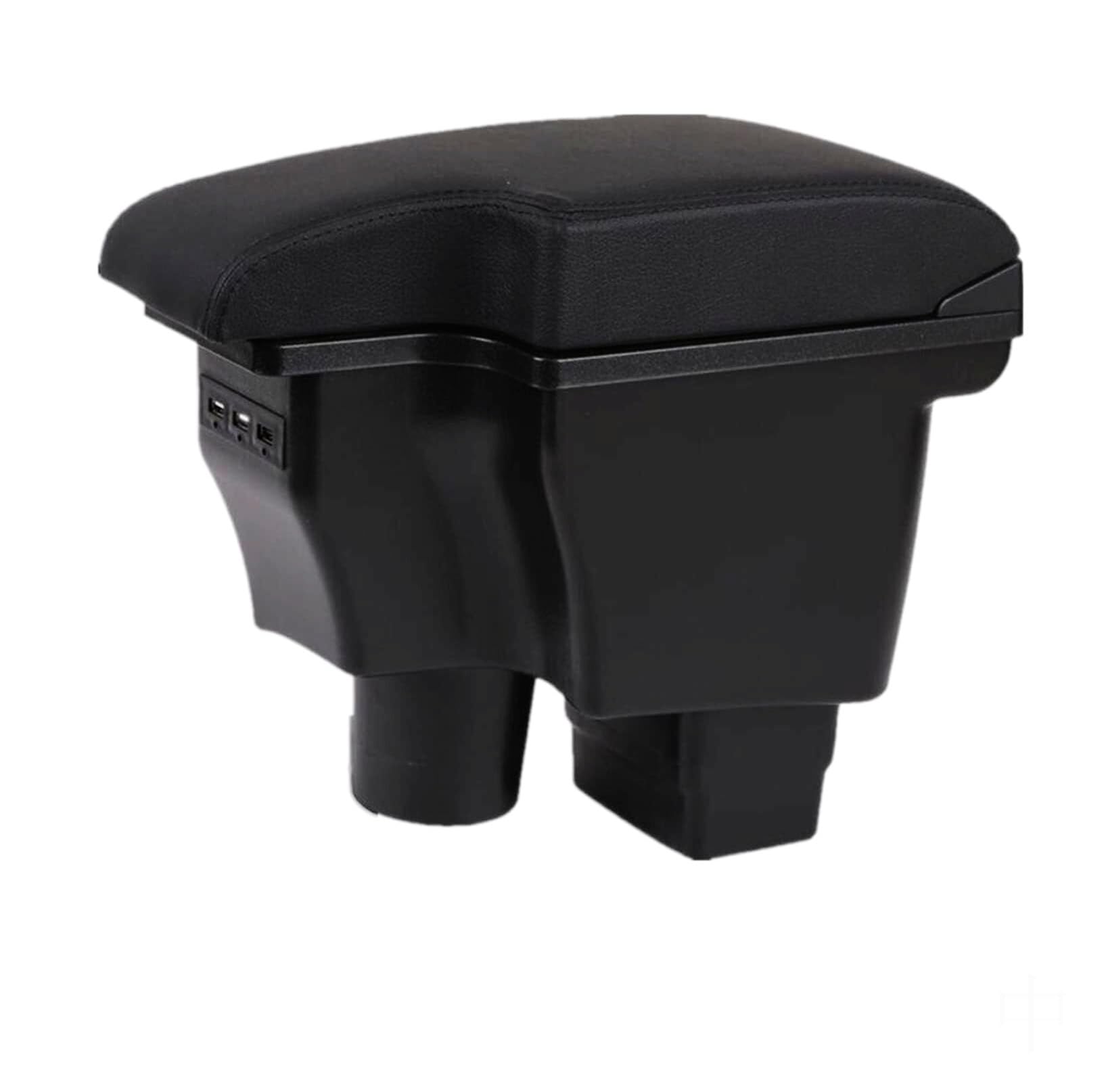 Boîte de rangement pour accoudoir de voiture Boîte d'accoudoir avec chargeur USB Pour Mazda Pour CX-3 et Pour 2 Skyactiv (version adaptable)(A1)