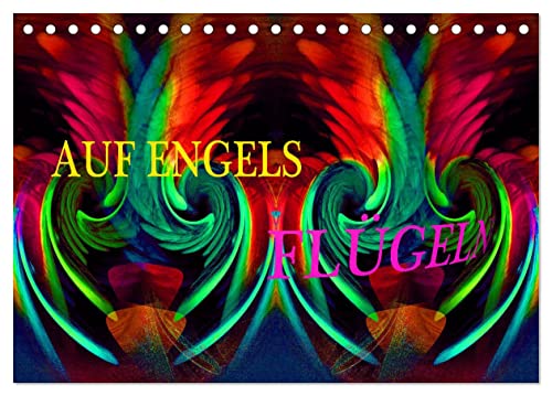 Preisvergleich Produktbild AUF ENGELSFLÜGELN (Tischkalender 2024 DIN A5 quer), CALVENDO Monatskalender