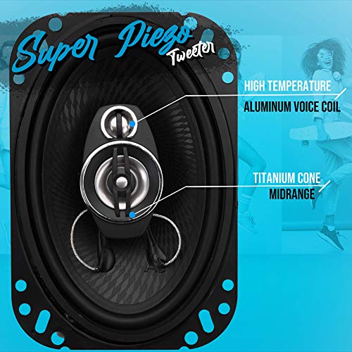 Pyle PL6183BK 3-Way Universal Car Stereo Speakers thumb #3