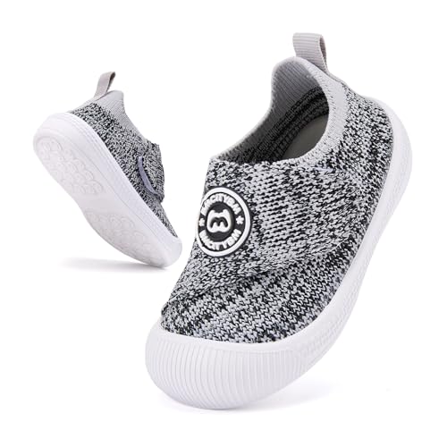 Image of BMCiTYBM Baby Shoes Infant Boy Girl First Walker Shoes Toddler Walking Shoes Lightweight Non-Slip Sneakers for 6 9 12 18 24 Months