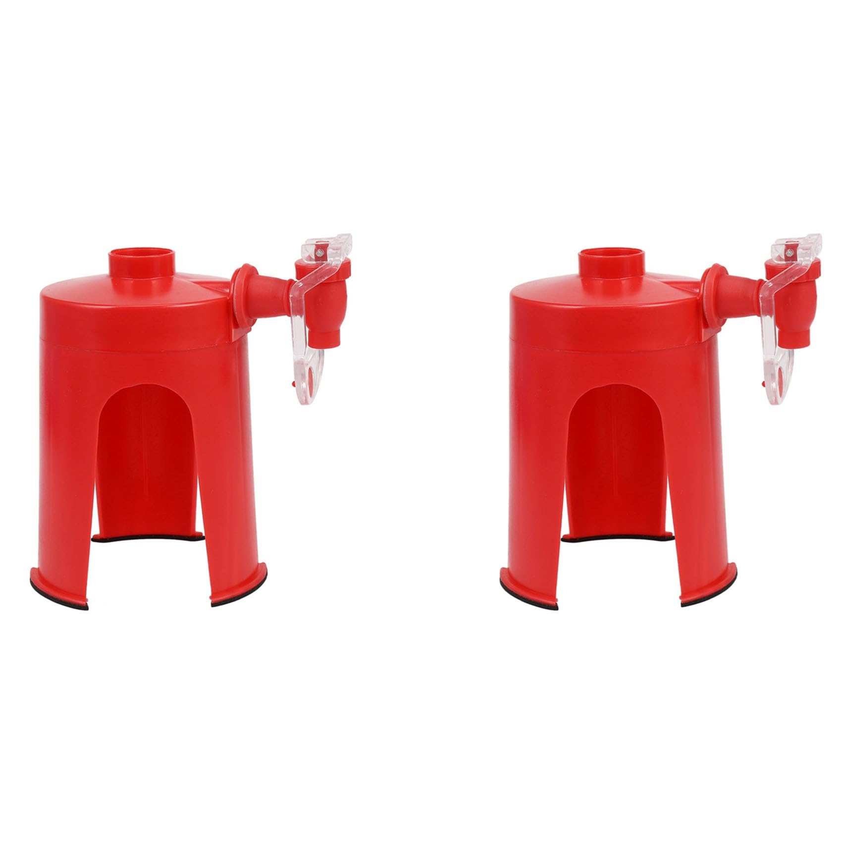 Hndhbfgrt 2X Plastic Mini Hand Pressure Type Inverted Drinking Fountain Coke Bottle Pump to Water Drinking Water Dispenser
