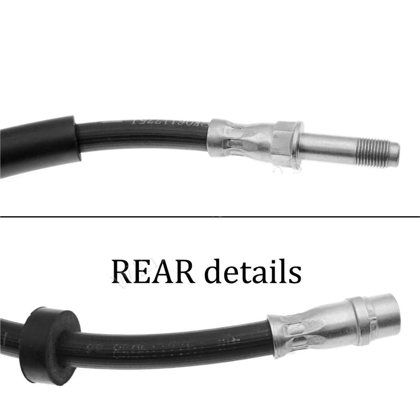 Raccords de Ligne de Frein Pour Q5 2009-2018 1/2 pièces ligne tuyau hydraulique frein d'essieu Connecteur de Ligne de Frein(1pcs REAR)