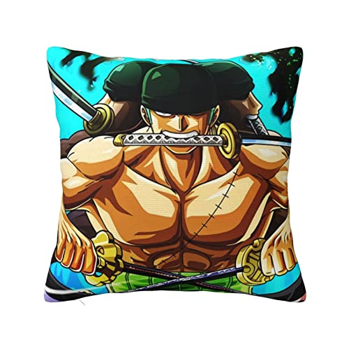 クッションカバー ロロノア ゾロ アニメ 漫画 抱き枕カバー 座布団カバー 車用クッションカバー 背当てカバー 隠しファスナー 飾り マルチサイズ選択